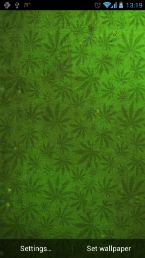Live Weed Wallpaper For Android Phone