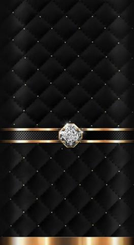 Diana On Luxury Diamond Wallpaper Bling Black