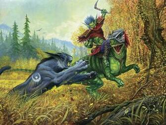 The Aggressive Druid World Of Warcraft By Sergey82m