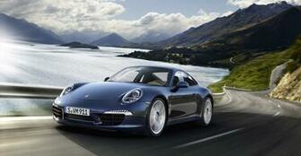 Blue Porsche Carrera S Wallpaper