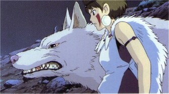 Princess Mononoke Hime Background Wallpaper