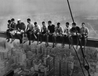 Lunch Atop A Skyscraper By Danielsam55