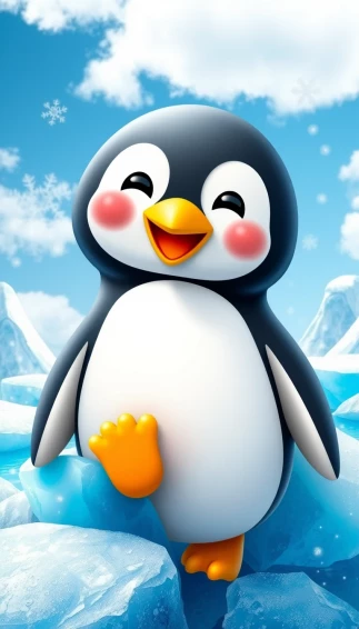 Penguin Phone Wallpaper