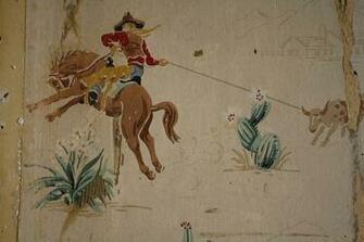 Vintage Cowboy Wallpaper S Long