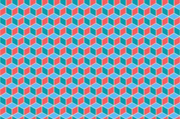 Isometric 3d Cubes Background Textures World