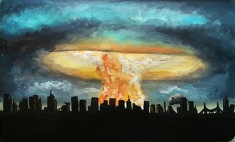 Mushroom Cloud Wallpaper By