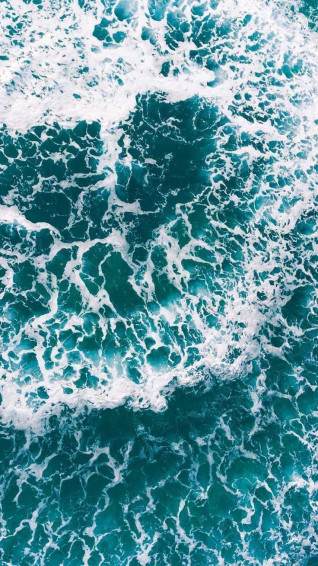 On Turquoise Ocean Wallpaper Preppy