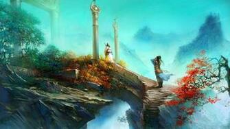 Wallpaper Mountain Temple Jade Dynasty HD 1080p Upload At