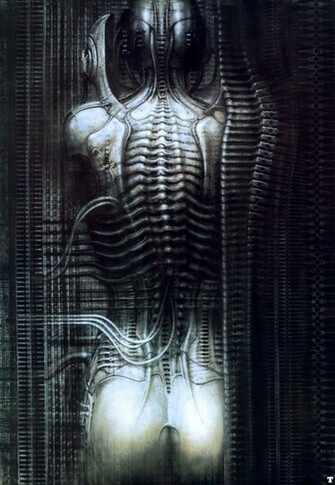 Newyorkcity Vi Torso Science Fiction H R Giger Wallpaper Image