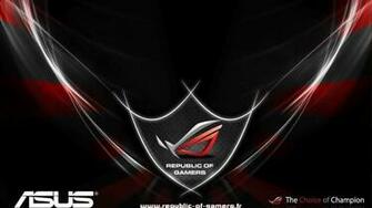 Asus Republic Gamers Computer Game Wallpaper