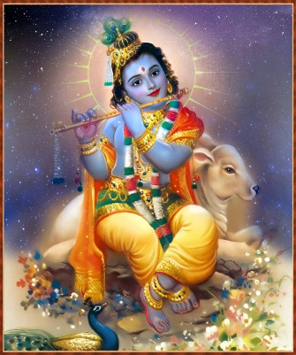 Krishna iPhone Wallpaper