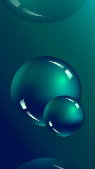 Abstract Blue Phone Wallpaper