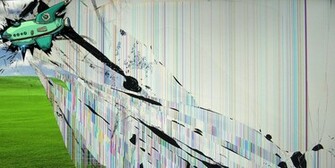 Busted Computer Screen Inspired By M3gachr0n S Phone