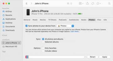 Sync Your Photos Manually Using The Finder Apple Support