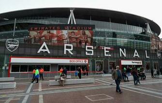 Wallpaper Football London Arsenal Stadium Fans