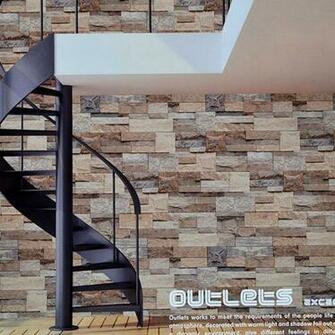 Chinese Style Wallpaper Brick Walls 3d Wall Paper Stone