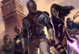 Men Excalibur Psylocke Marvel Comics HD Wallpaper Of Cartoon