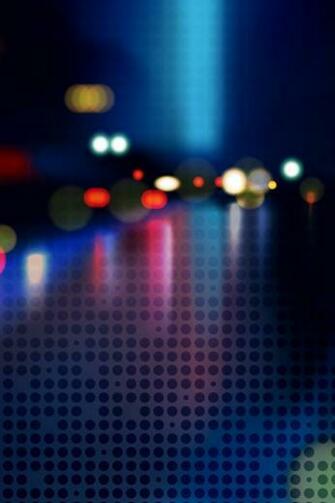 Circle Neon Light iPhone 4s Wallpaper