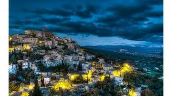 Gordes Mountains During Severe Storm 4k Wallpaper