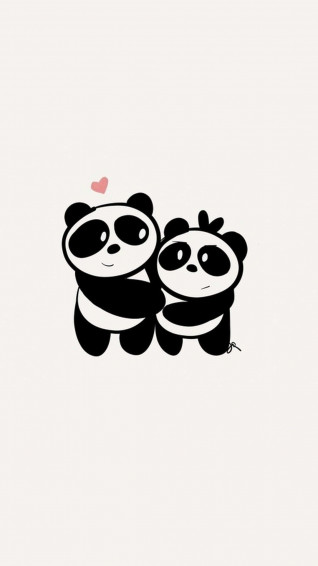 Black And White Cartoon Wallpaper