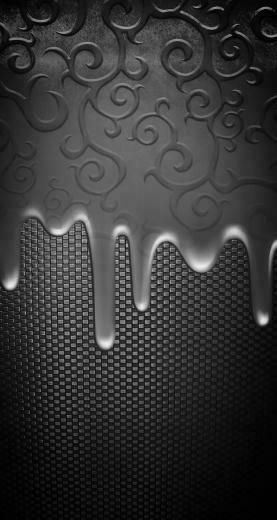 Tap And Get The App Unicolor Metallic Pattern Grey Simple HD
