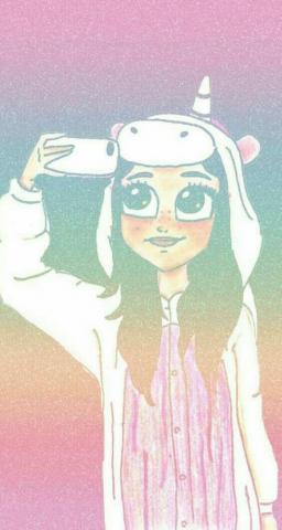 Wallpaper Unicorn Girls Pink
