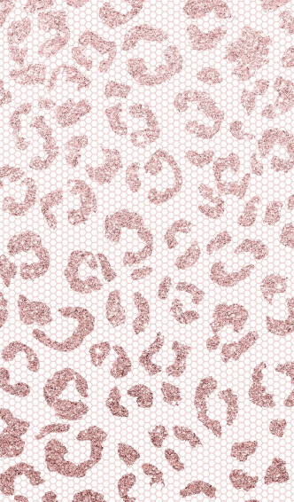 Shine Brightly With Glitter Leopard Wallpaper