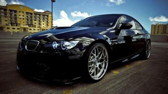 Wallpaper Bmw M3 Black