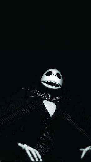 Jack Skellington Nightmare Before Christmas Black Android