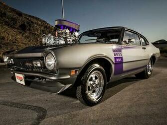 Ford Maverick Muscle Classic Hot Rod Rods Drag Racing Race Engine G