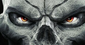 Red Eyes Skulls Darksiders Wallpaper