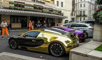 Cool Gold Cars Wallpaper