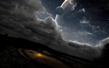 A Halt During Trip To Other Worlds Desktop Wallpaper