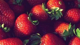 Strawberries Wallpaper