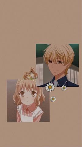 Momiji And Momo Sohma Aesthetic Wallpaper In