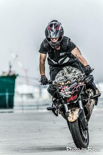 Stunt Bike Wallpaper Stoppie Background