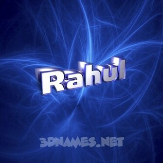 3d Name Wallpaper Image For The Of Rahul