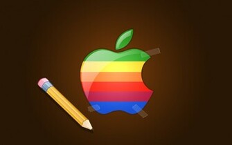 Wallpaper Retro Apple Html