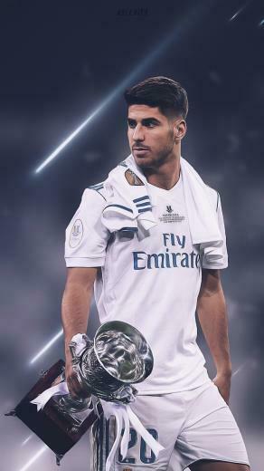 Marco Asensio Real Madrid Wallpaper Locscreen HD By Adi On