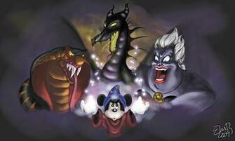 Disney Fan Art A Nightmare Fantasmic Walt Characters