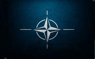 Photo Nato Grunge Flag Aged Picture Isolated