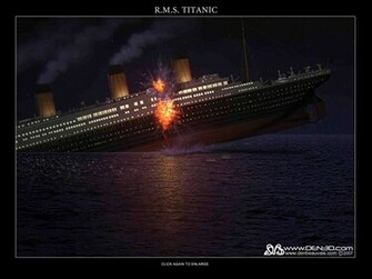 Titanic Sinking Wallpaper