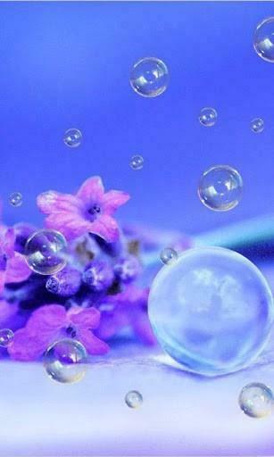 Bigger HD Lavender Dynamic Wallpaper For Android Screenshot