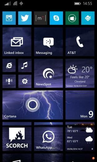 Post Your Start Screen Background