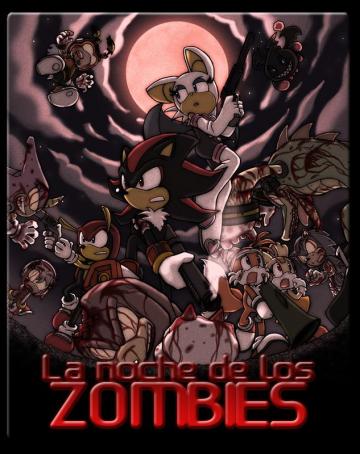 Creepy Sonic Zombies Attack Halloween Fan Art