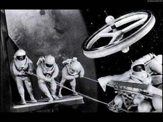 Of Space Classic Science Fiction Films Wallpaper