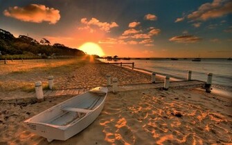 Beach Sunrise Wallpaper