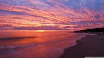 Sunrise Beach Wallpaper