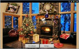 Christmas Fireplace Lwp Android Apps On Google Play