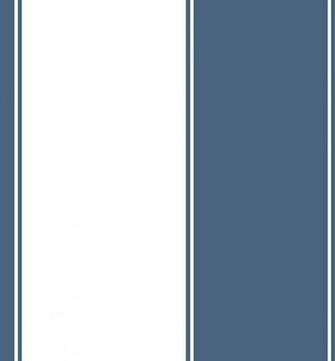 Extra Wide Blue White Stripe Wallpaper Bolts Contemporary